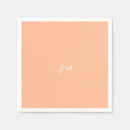 Recherche de pastel serviettes Initiales