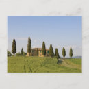 Recherche de paysage toscane cartes postales Val d'orcia