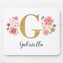 Recherche de lettre g tapis souris Initiale