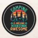 Recherche de humour bière de dessous de verres Camping