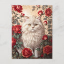 Recherche de chats roses cartes postales Vintage