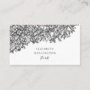 Recherche de botanique moderne cartes visite Fleurs
