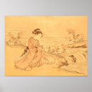 Recherche de rivière japonaise posters Vintage