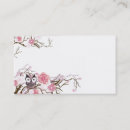 Recherche de conception de hibou cartes visite Motif