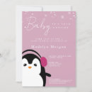 Recherche de penguin party invitations Hiver