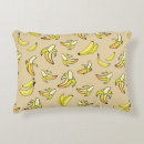 Recherche de motif de banane coussins Jaune