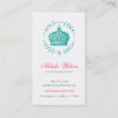 Recherche de couronne cartes visite Élégant