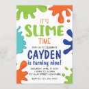 Recherche de vert bleu orange invitations Pour enfants