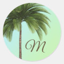Recherche de feuille vintage autocollants Monogramme
