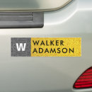 Zoek naar luxe bumperstickers Elegant