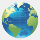 Recherche de globe terrestre autocollants Monde