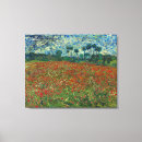Recherche de toile de pavot Vincent van gogh