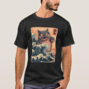 Recherche de style japonais tshirts Pour
