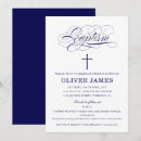 Recherche de de de bleu marine baptême invitations Célébration