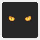 Zoek naar kattenoog stickers Zwarte kat