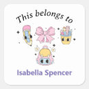 Zoek naar pastelkleuren stickers Terug naar school