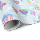 Zoek naar luchtballon cadeaupapier Wolken