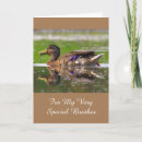 Recherche de chasseur de canard vœux cartes Nature