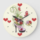 Recherche de papillon rouge horloges Tendance