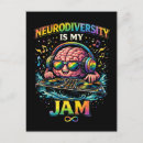 Recherche de cerveau cartes postales Autisme