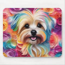 Recherche de yorkie tapis souris Coloré