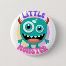 Recherche de petit monstre badges Anniversaire