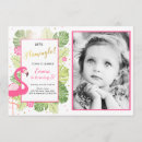 Recherche de flamant tropical invitations D'anniversaire