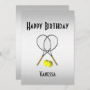 Recherche de tennis party invitations Sportif