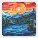 Recherche de beaux paysages autocollants Montagnes