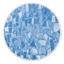 Recherche de mosaïque boutons et poignées de porte Bleu
