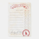 Recherche de santa claus post its Vintage