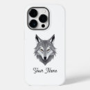 Recherche de loup sauvage iphone coques Nature