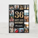 Recherche de 36 ans anniversaire cartes Trente sixième