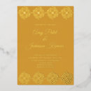 Recherche de paisley mariage invitations Mandala