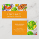 Zoek naar levensmiddelen visitekaartjes Voedsel