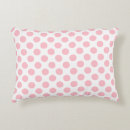 Recherche de pois blanc rose coussins Tendance