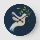 Recherche de colombe de paix horloges Oiseau