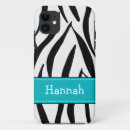 Recherche de peau de zèbre iphone coques Noir et blanc