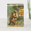 Zoek naar oude kerstman kaarten Oude wereld santa