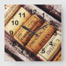 Recherche de bouteilles de vin horloges Cave à vin