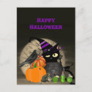 Recherche de sorcière noire cartes postales Pour enfants