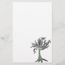 Zoek naar de boom briefpapier Groen