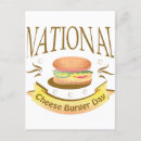 Recherche de hamburgers cartes postales Nourriture