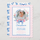 Recherche de blue 1ans anniversaire invitations Photo personnalisée