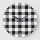 Recherche de plaid noir et blanc horloges Ferme