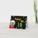 Recherche de bulle gomme invitations Bonbon