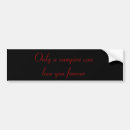 Recherche de vampire voiture autocollants Amour