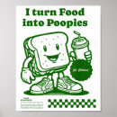 Zoek naar eten posters Humor