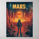 Recherche de martien posters Planète rouge