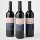 Recherche de bouteilles vin étiquettes Bleu marine